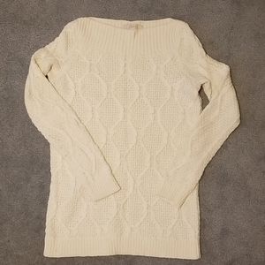Loft Ivory Sweater